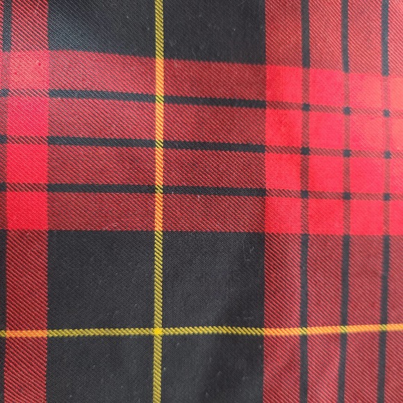 Foxcroft Rhea Plaid Cotton Blend Button-Up Long Sleeve Shirt-Size 14 - Picture 4 of 9